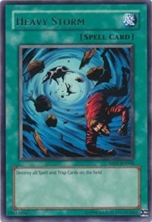 Heavy Storm (RP01-EN048) - Retro Pack 1 Unlimited - Premium Yugioh Single from Konami - Just $18! Shop now at Game Crave Tournament Store