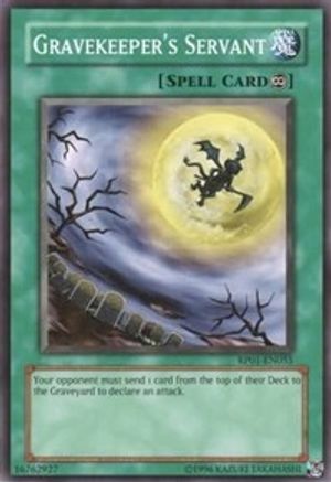 Gravekeeper's Servant (RP01-EN055) - Retro Pack 1 Unlimited - Premium Yugioh Single from Konami - Just $1.11! Shop now at Game Crave Tournament Store