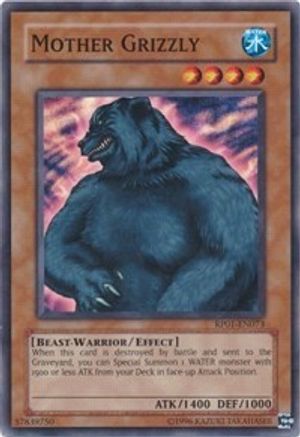 Mother Grizzly (RP01-EN073) - Retro Pack 1 Unlimited - Premium Yugioh Single from Konami - Just $0.26! Shop now at Game Crave Tournament Store