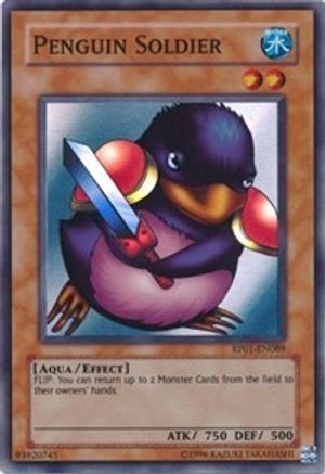 Penguin Soldier (RP01-EN089) - Retro Pack 1 Unlimited - Premium Yugioh Single from Konami - Just $3.76! Shop now at Game Crave Tournament Store