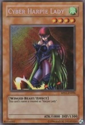 Cyber Harpie Lady (RP01-EN096) - Retro Pack 1 Unlimited - Premium Yugioh Single from Konami - Just $20.16! Shop now at Game Crave Tournament Store