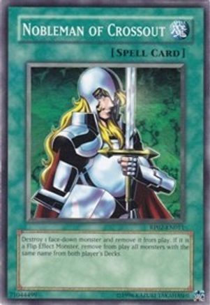 Nobleman of Crossout (RP02-EN011) - Retro Pack 2 Unlimited - Premium Yugioh Single from Konami - Just $1.57! Shop now at Game Crave Tournament Store