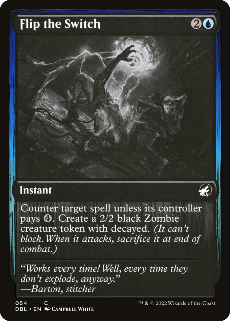 Flip the Switch (DBL-054) - Innistrad: Double Feature - Premium MTG Single from Wizards of the Coast - Just $0.18! Shop now at Game Crave Tournament Store