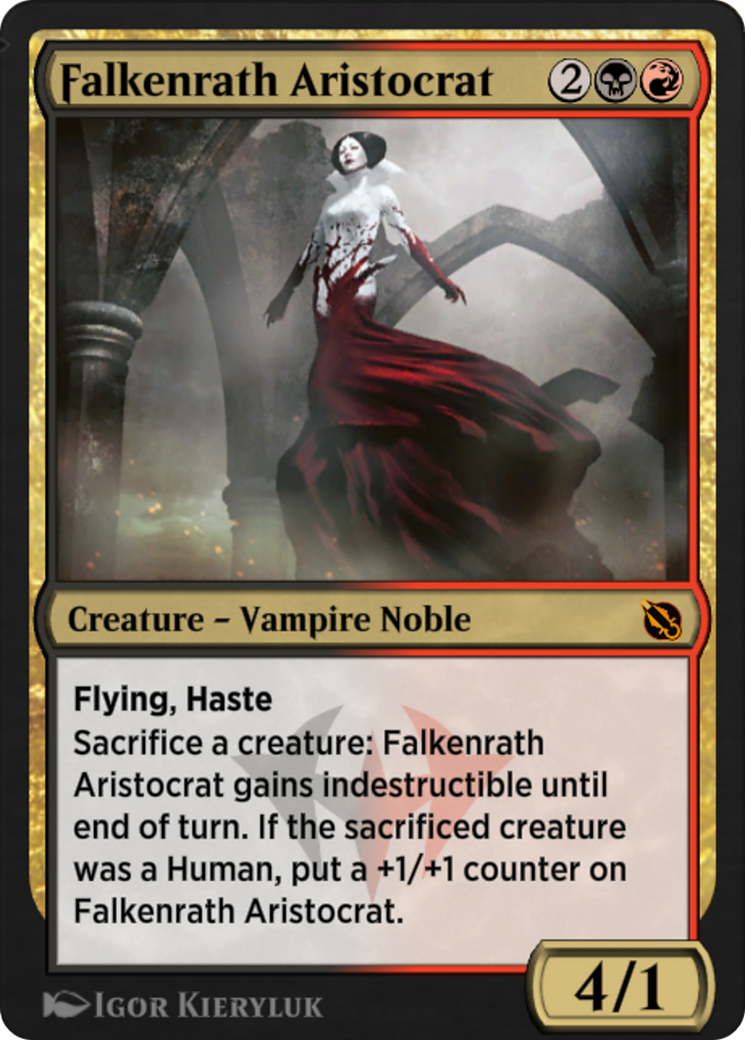 Falkenrath Aristocrat (SIS-061) - Shadows of the Past - Premium MTG Single from Wizards of the Coast - Just $0! Shop now at Game Crave Tournament Store