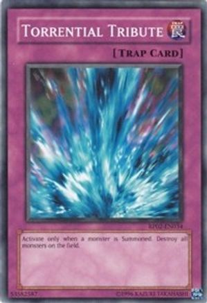Torrential Tribute (RP02-EN034) - Retro Pack 2 Unlimited - Premium Yugioh Single from Konami - Just $0.70! Shop now at Game Crave Tournament Store