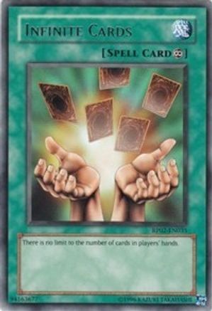 Infinite Cards (RP02-EN035) - Retro Pack 2 Unlimited - Premium Yugioh Single from Konami - Just $0.79! Shop now at Game Crave Tournament Store