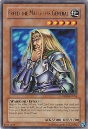 Freed the Matchless General (RP02-EN054) - Retro Pack 2 Unlimited - Premium Yugioh Single from Konami - Just $0.93! Shop now at Game Crave Tournament Store