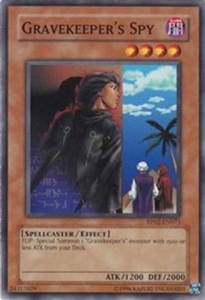 Gravekeeper's Spy (RP02-EN075) - Retro Pack 2 Unlimited - Premium Yugioh Single from Konami - Just $0.66! Shop now at Game Crave Tournament Store