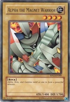 Alpha The Magnet Warrior (RP02-EN089) - Retro Pack 2 Unlimited - Premium Yugioh Single from Konami - Just $2.16! Shop now at Game Crave Tournament Store