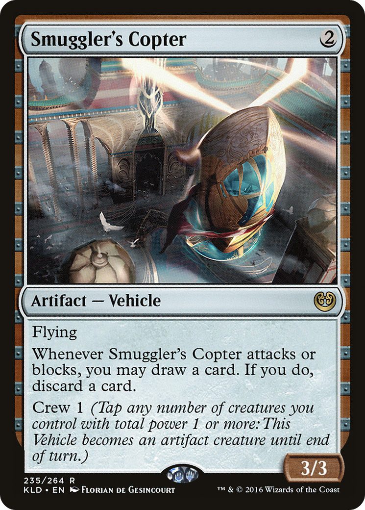 Smuggler's Copter (KLD-235) - Kaladesh - Premium MTG Single from Wizards of the Coast - Just $0.35! Shop now at Game Crave Tournament Store