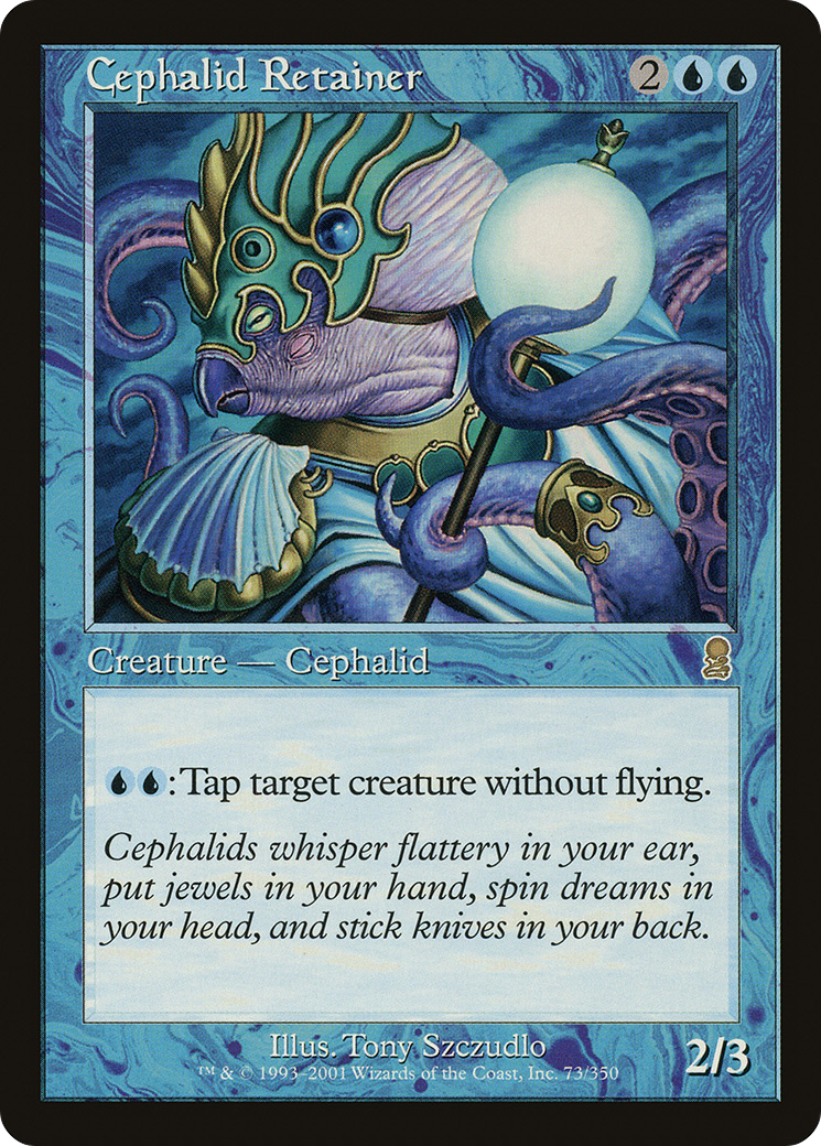 Cephalid Retainer (ODY-073) - Odyssey Foil - Premium MTG Single from Wizards of the Coast - Just $1.04! Shop now at Game Crave Tournament Store