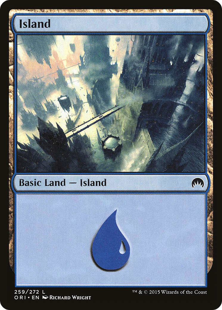Island (ORI-259) - Magic Origins Foil - Premium MTG Single from Wizards of the Coast - Just $0.26! Shop now at Game Crave Tournament Store