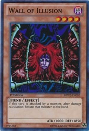 Wall of Illusion (BPW2-EN002) - Battle Pack 2: War of the Giants – Round 2 1st Edition - Premium Yugioh Single from Konami - Just $3.37! Shop now at Game Crave Tournament Store