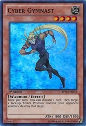 Cyber Gymnast (BPW2-EN016) - Battle Pack 2: War of the Giants – Round 2 1st Edition - Premium Yugioh Single from Konami - Just $0.49! Shop now at Game Crave Tournament Store
