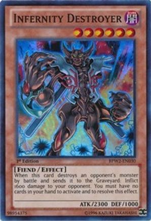 Infernity Destroyer (BPW2-EN030) - Battle Pack 2: War of the Giants – Round 2 1st Edition - Premium Yugioh Single from Konami - Just $2.23! Shop now at Game Crave Tournament Store