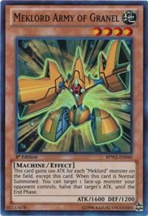 Meklord Army of Granel (BPW2-EN040) - Battle Pack 2: War of the Giants – Round 2 1st Edition - Premium Yugioh Single from Konami - Just $0.43! Shop now at Game Crave Tournament Store