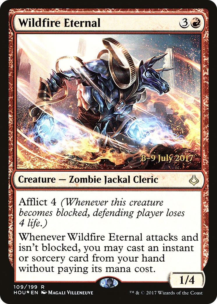 Wildfire Eternal (PHOU-109S) - Hour of Devastation Promos Foil - Premium MTG Single from Wizards of the Coast - Just $0.16! Shop now at Game Crave Tournament Store