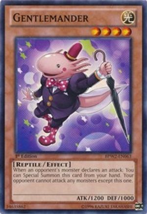 Gentlemander (BPW2-EN063) - Battle Pack 2: War of the Giants – Round 2 1st Edition - Premium Yugioh Single from Konami - Just $0.25! Shop now at Game Crave Tournament Store