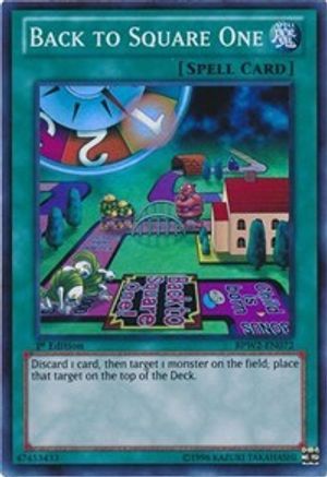 Back to Square One (BPW2-EN072) - Battle Pack 2: War of the Giants – Round 2 1st Edition - Premium Yugioh Single from Konami - Just $1.53! Shop now at Game Crave Tournament Store