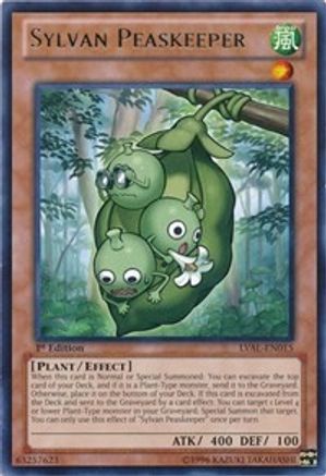 Sylvan Peaskeeper (LVAL-EN015) - Legacy of the Valiant 1st Edition - Premium Yugioh Single from Konami - Just $0.23! Shop now at Game Crave Tournament Store
