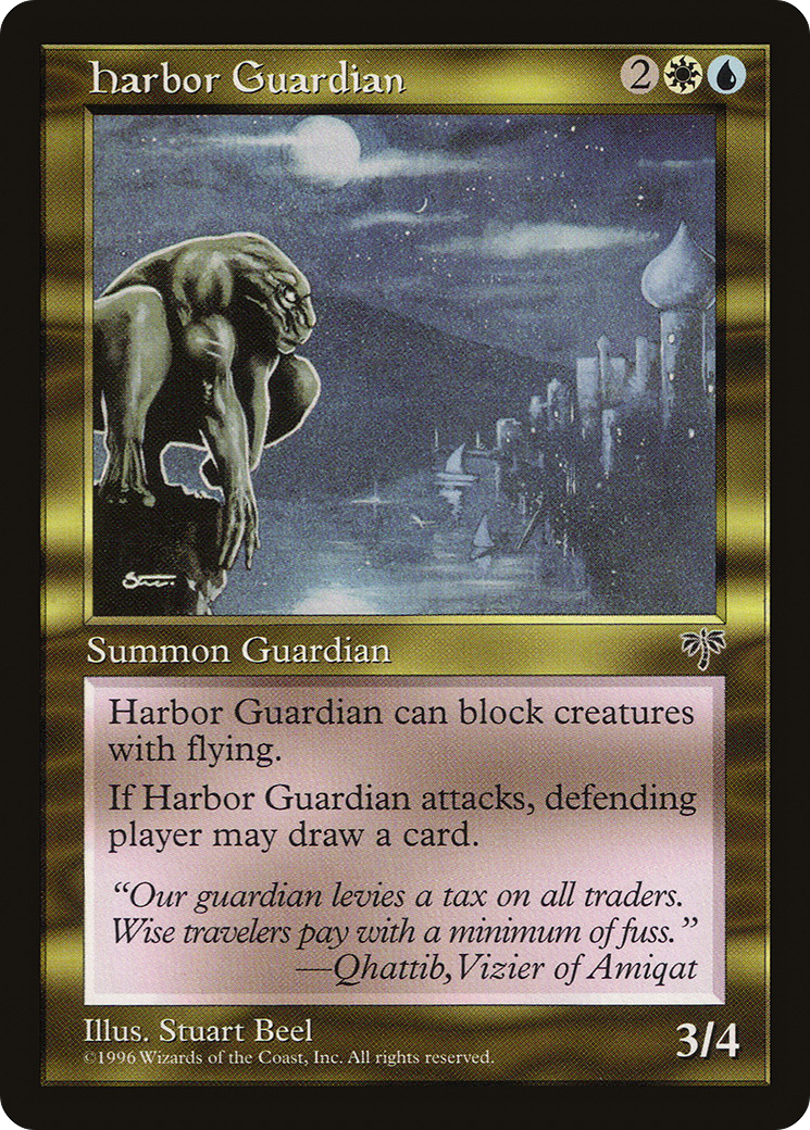 Harbor Guardian (MIR-266) - Mirage - Premium MTG Single from Wizards of the Coast - Just $0.25! Shop now at Game Crave Tournament Store
