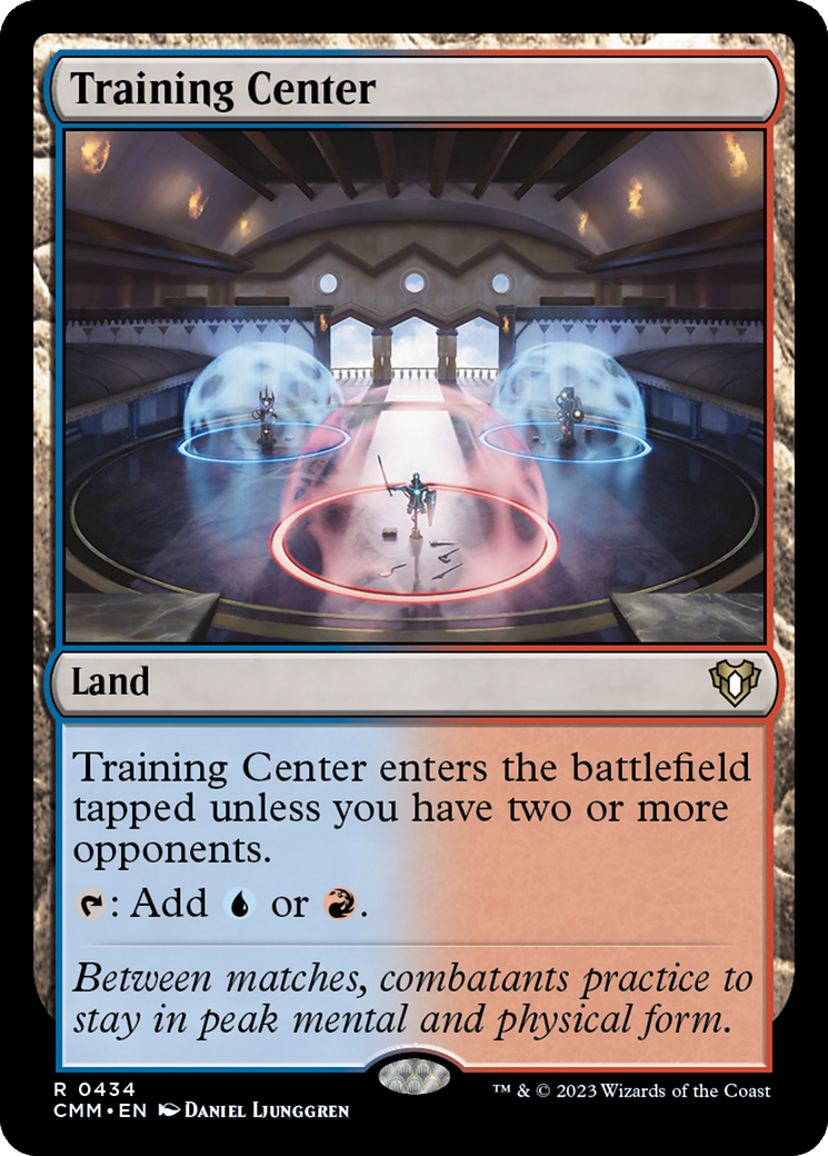 Training Center (CMM-434) - Commander Masters Foil - Premium MTG Single from Wizards of the Coast - Just $3.05! Shop now at Game Crave Tournament Store