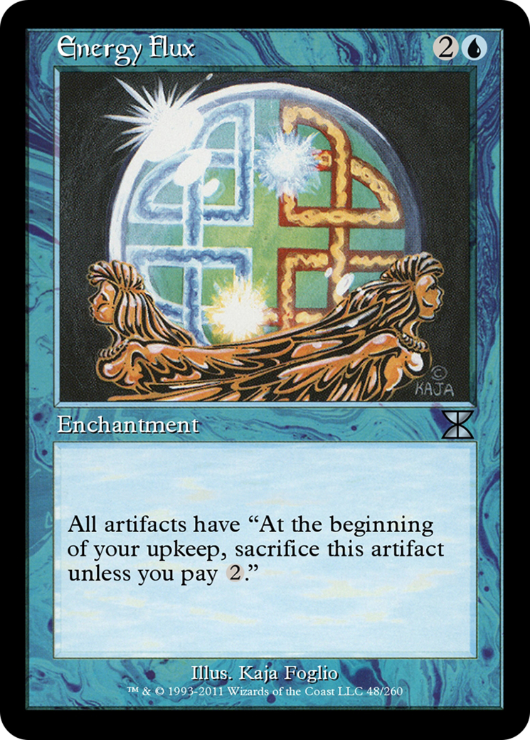 Energy Flux (ME4-048) - Masters Edition IV Foil - Premium MTG Single from Wizards of the Coast - Just $0! Shop now at Game Crave Tournament Store