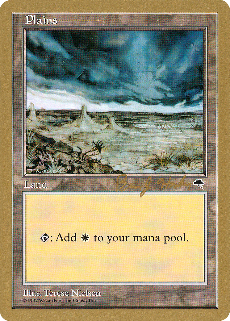 Plains (WC98-BH334) - World Championship Decks 1998 - Premium MTG Single from Wizards of the Coast - Just $1.58! Shop now at Game Crave Tournament Store