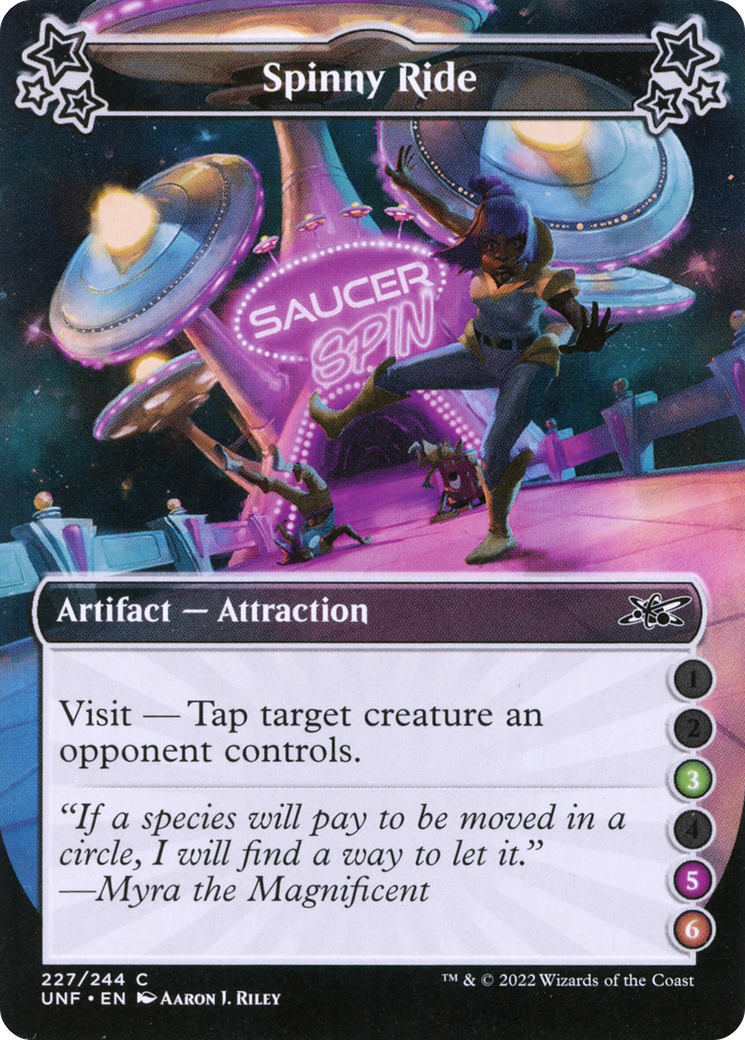 Spinny Ride (UNF-227E) - Unfinity - Premium MTG Single from Wizards of the Coast - Just $0.25! Shop now at Game Crave Tournament Store