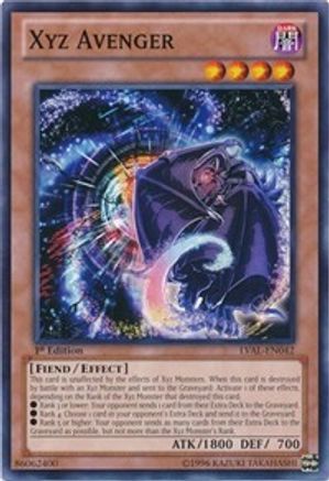 Xyz Avenger (LVAL-EN042) - Legacy of the Valiant Unlimited - Premium Yugioh Single from Konami - Just $0.25! Shop now at Game Crave Tournament Store