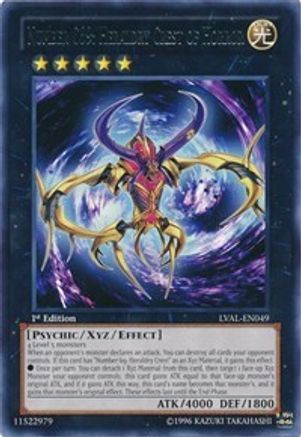 Number C69: Heraldry Crest of Horror (LVAL-EN049) - Legacy of the Valiant 1st Edition - Premium Yugioh Single from Konami - Just $0.52! Shop now at Game Crave Tournament Store