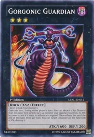Gorgonic Guardian (LVAL-EN051) - Legacy of the Valiant Unlimited - Premium Yugioh Single from Konami - Just $0.23! Shop now at Game Crave Tournament Store