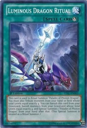 Luminous Dragon Ritual (LVAL-EN062) - Legacy of the Valiant Unlimited - Premium Yugioh Single from Konami - Just $0.25! Shop now at Game Crave Tournament Store