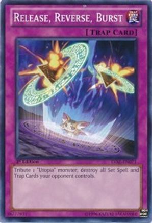 Release, Reverse, Burst (LVAL-EN071) - Legacy of the Valiant 1st Edition - Premium Yugioh Single from Konami - Just $0.25! Shop now at Game Crave Tournament Store