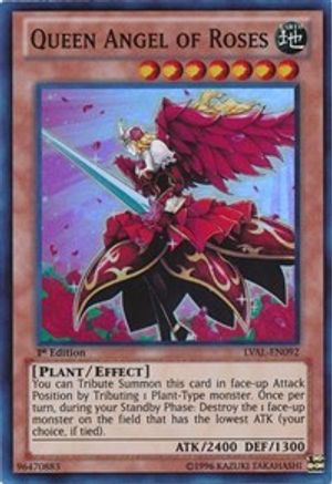 Queen Angel of Roses (LVAL-EN092) - Legacy of the Valiant Unlimited - Premium Yugioh Single from Konami - Just $0.08! Shop now at Game Crave Tournament Store