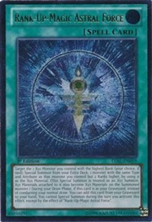 Rank-Up-Magic Astral Force (UTR) (LVAL-EN059) - Legacy of the Valiant Unlimited - Premium Yugioh Single from Konami - Just $3.03! Shop now at Game Crave Tournament Store
