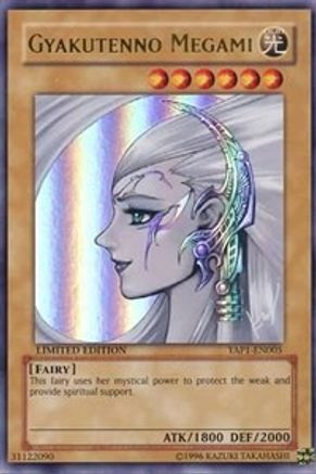 Gyakutenno Megami (YAP1-EN005) - Anniversary Pack Limited - Premium Yugioh Single from Konami - Just $4.58! Shop now at Game Crave Tournament Store