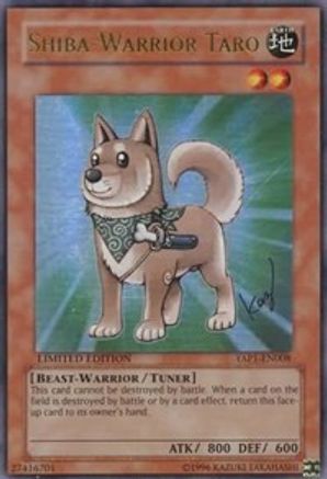 Shiba-Warrior Taro (YAP1-EN008) - Anniversary Pack Limited - Premium Yugioh Single from Konami - Just $17.13! Shop now at Game Crave Tournament Store