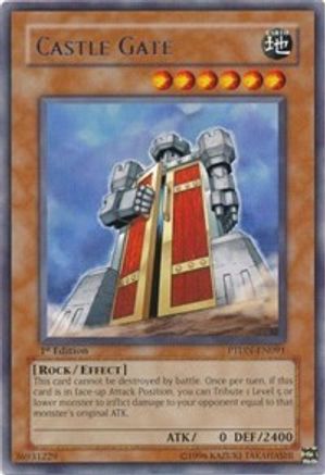 Castle Gate (PTDN-EN091) - Phantom Darkness 1st Edition - Premium Yugioh Single from Konami - Just $0.25! Shop now at Game Crave Tournament Store