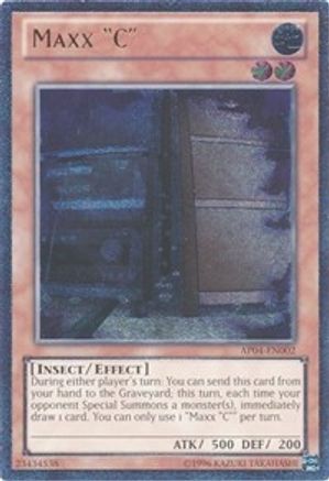 Maxx "C" (AP04-EN002) - Astral Pack 4 Unlimited - Premium Yugioh Single from Konami - Just $190.85! Shop now at Game Crave Tournament Store