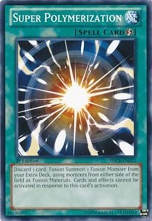 Super Polymerization (SDCR-EN021) - Structure Deck: Cyber Dragon Revolution 1st Edition - Premium Yugioh Single from Konami - Just $2.19! Shop now at Game Crave Tournament Store