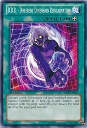 D.D.R. - Different Dimension Reincarnation (SDCR-EN025) - Structure Deck: Cyber Dragon Revolution Unlimited - Premium Yugioh Single from Konami - Just $0.46! Shop now at Game Crave Tournament Store