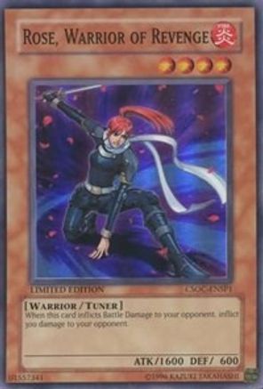 Rose, Warrior of Revenge (CSOC-ENSP1) (CSOC-ENSP1) - Crossroads of Chaos Limited - Premium Yugioh Single from Konami - Just $1.05! Shop now at Game Crave Tournament Store