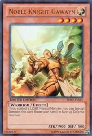Noble Knight Gawayn (REDU-ENSP1) (REDU-ENSP1) - Return of the Duelist Limited - Premium Yugioh Single from Konami - Just $0.65! Shop now at Game Crave Tournament Store