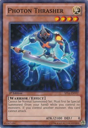 Photon Thrasher (Starfoil) (SP14-EN007) - Star Pack 2014 1st Edition - Premium Yugioh Single from Konami - Just $0.88! Shop now at Game Crave Tournament Store