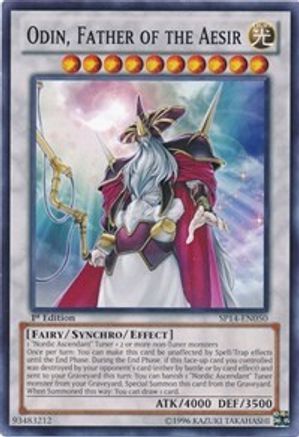 Odin, Father of the Aesir (SP14-EN050) - Star Pack 2014 1st Edition - Premium Yugioh Single from Konami - Just $0.26! Shop now at Game Crave Tournament Store