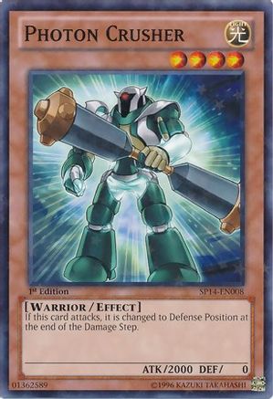 Photon Crusher (Starfoil) (SP14-EN008) - Star Pack 2014 1st Edition - Premium Yugioh Single from Konami - Just $0.53! Shop now at Game Crave Tournament Store