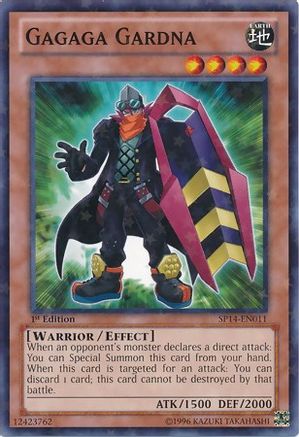 Gagaga Gardna (Starfoil) (SP14-EN011) - Star Pack 2014 1st Edition - Premium Yugioh Single from Konami - Just $0.25! Shop now at Game Crave Tournament Store