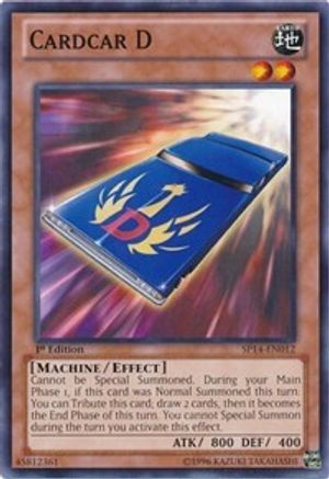 Cardcar D (SP14-EN012) - Star Pack 2014 1st Edition - Premium Yugioh Single from Konami - Just $0.30! Shop now at Game Crave Tournament Store