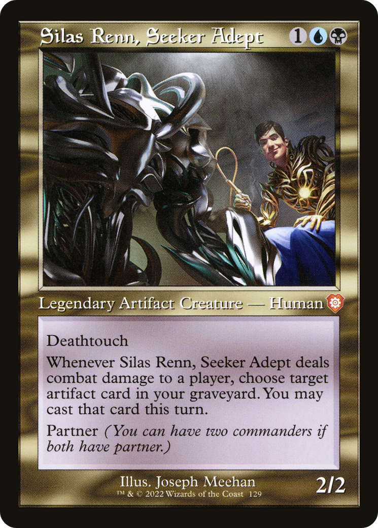Silas Renn, Seeker Adept (BRC-129) - The Brothers' War Commander - Premium MTG Single from Wizards of the Coast - Just $0.13! Shop now at Game Crave Tournament Store
